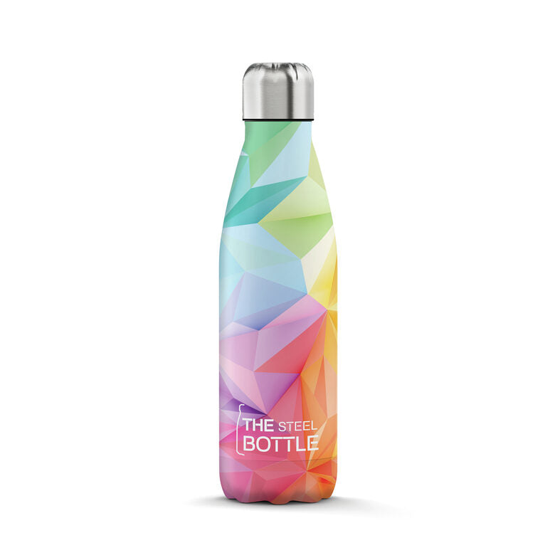 The Steel Bottle Art Series #3 - Geometric Color