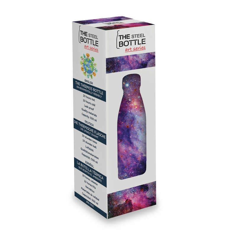 The Steel Bottle Art Series #2 - Galaxy