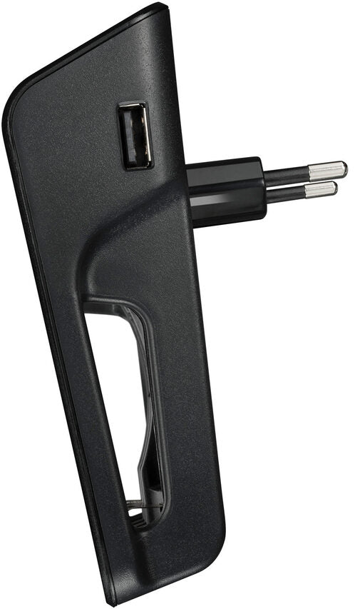 Varta LCD Plug charger+ AA & AAA ((Batterie ricaricabili NiMH incl. 4x AA 2100 mAh accu), nero