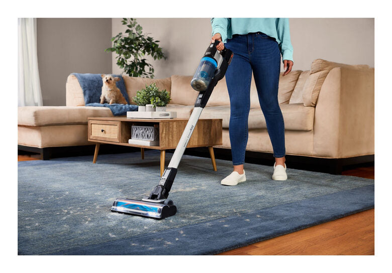Black & Decker BHFEB520D1 aspirapolvere senza filo Nero, Trasparente, Bianco Senza sacchetto