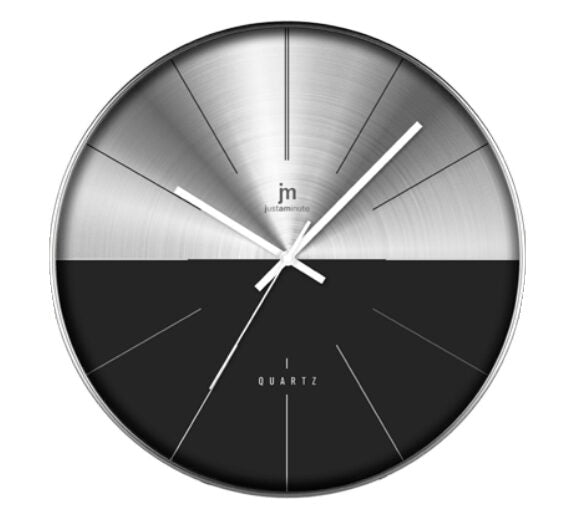 Lowell Justaminute 00841N orologio da parete Orologio da parete in quarzo Cerchio Nero