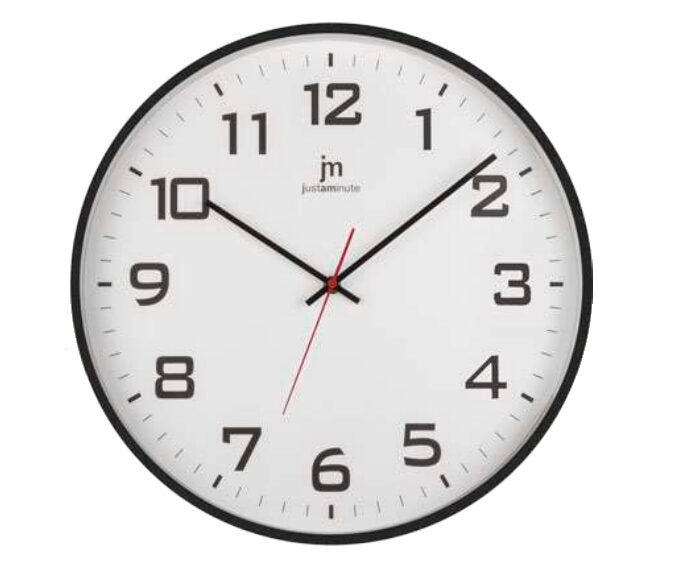 Lowell Justaminute 00880N orologio da parete Orologio da parete in quarzo Cerchio Nero