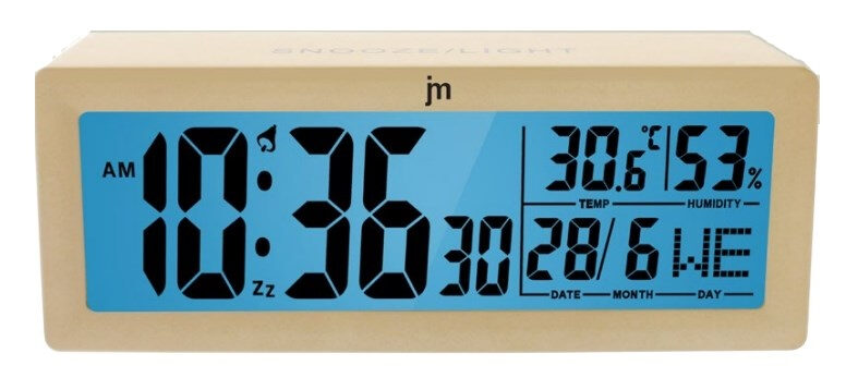 Lowell JD9034-CF Sveglia al quarzo Beige