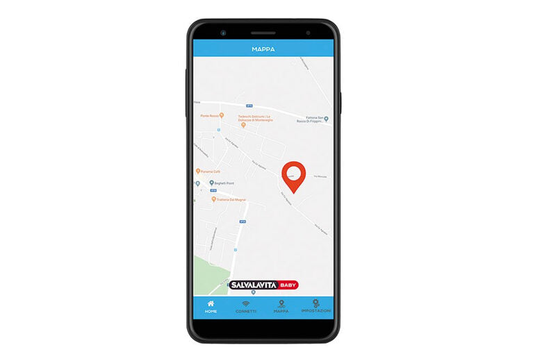 Beghelli Salvalavita BABY Dispositivo smart pad antiabbandono per seggiolini