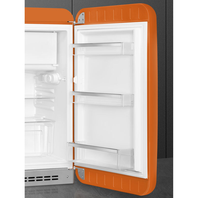 Smeg FAB10ROR6 frigorifero con congelatore Arancione