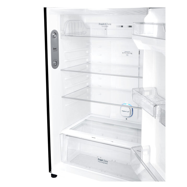 LG GTB744BMBED Frigorifero Combinato A Libera Installazione, No Frost Con Multi Air Flow, Tecnologia Linear Cooling™, Sistema Door Cooling™, Classe E, Nero