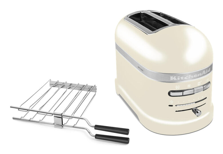 KitchenAid 5KMT2204EAC 7 2 fetta/e 1250 W Crema, Acciaio inox