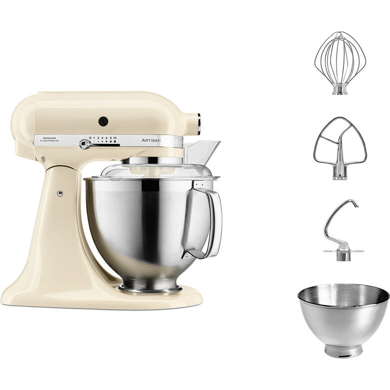 KitchenAid Artisan 5KSM185PS impastatrice planetaria 300 W 4,8 L Crema
