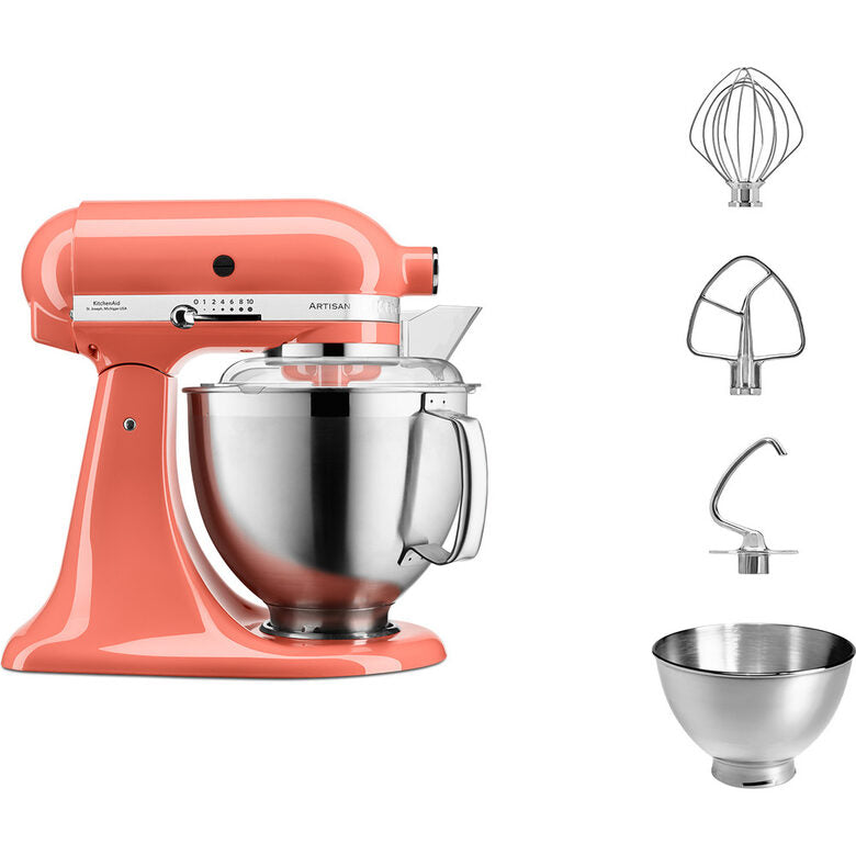 KitchenAid Artisan 5KSM185PS robot da cucina 300 W 4,8 L Arancione