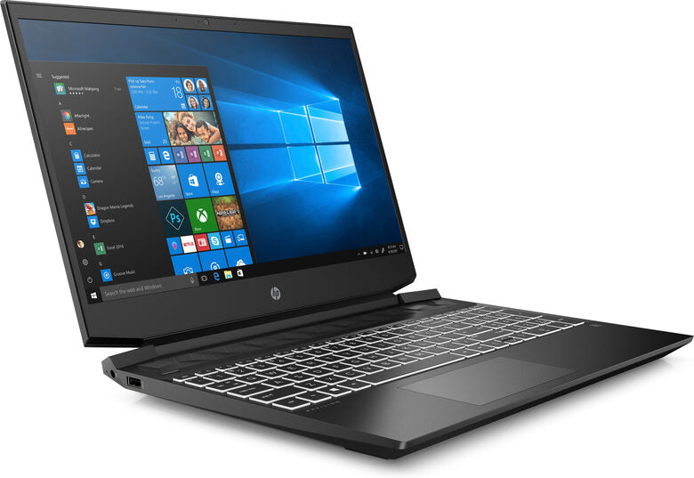 HP Pavilion Gaming 15-ec0021nl Computer portatile 39,6 cm (15.6") Full HD AMD Ryzen 7 8 GB DDR4-SDRAM 512 GB SSD NVIDIA® GeForce® GTX 1650 Wi-Fi 5 (802.11ac) Windows 10 Home Nero