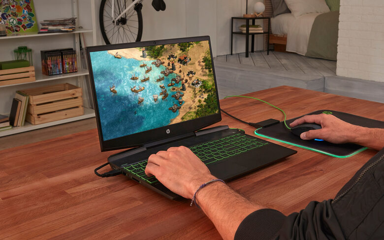 HP Pavilion Gaming 15-ec0021nl Computer portatile 39,6 cm (15.6") Full HD AMD Ryzen 7 8 GB DDR4-SDRAM 512 GB SSD NVIDIA® GeForce® GTX 1650 Wi-Fi 5 (802.11ac) Windows 10 Home Nero