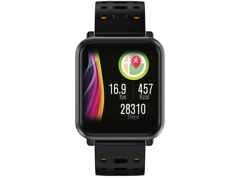 Trevi T-FIT 210 HB TFT Braccialetto per rilevamento di attività 3,3 cm (1.3") IP67 Giallo