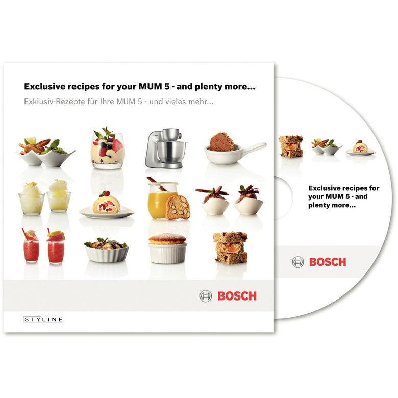 Bosch MUM56340 robot da cucina 900 W 3,9 L Argento