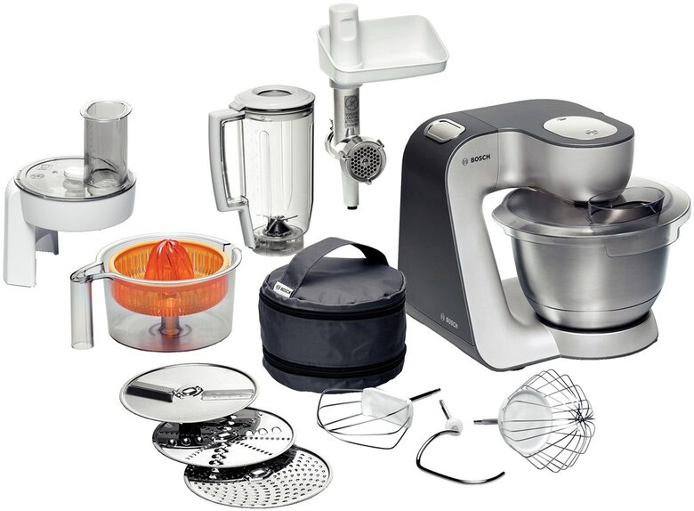 Bosch MUM56340 robot da cucina 900 W 3,9 L Argento