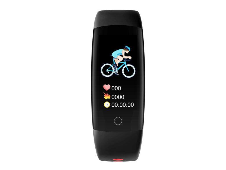 Trevi T-FIT 250 GPS LCD Braccialetto per rilevamento di attività 2,44 cm (0.96") IP68 Nero, Rosso