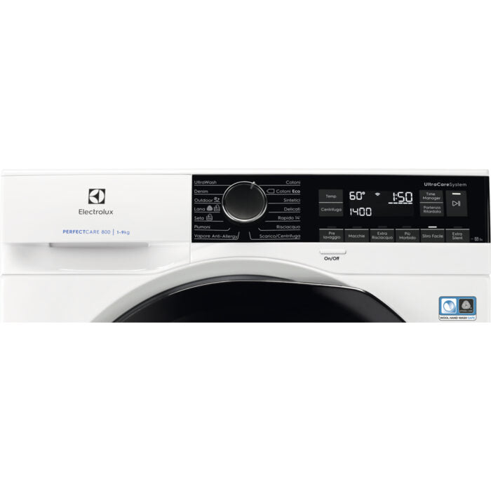 Electrolux EW8F294SC lavatrice Caricamento frontale 9 kg 1400 Giri/min C Bianco