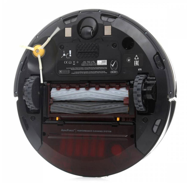 iRobot Roomba 976 Aspirapolvere Robot 0,6 L Senza sacchetto Beige, Nero, Marrone