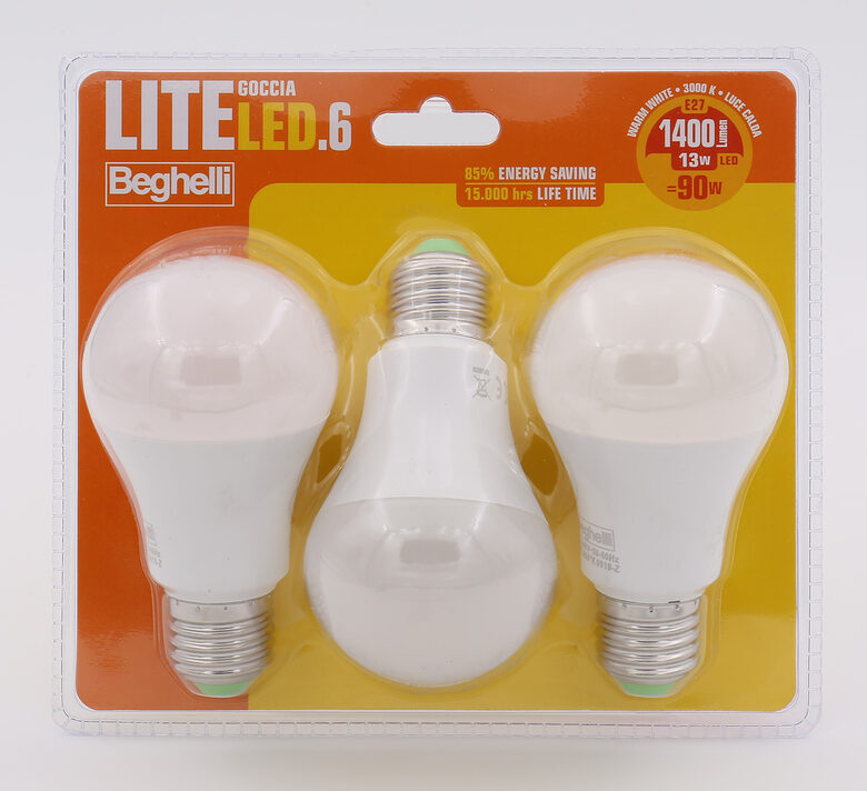 Beghelli LiteLED.6 Lampadina a risparmio energetico 13 W E27 F