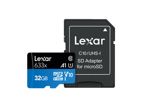 Lexar 633x 32 GB MicroSDHC UHS-I Classe 10