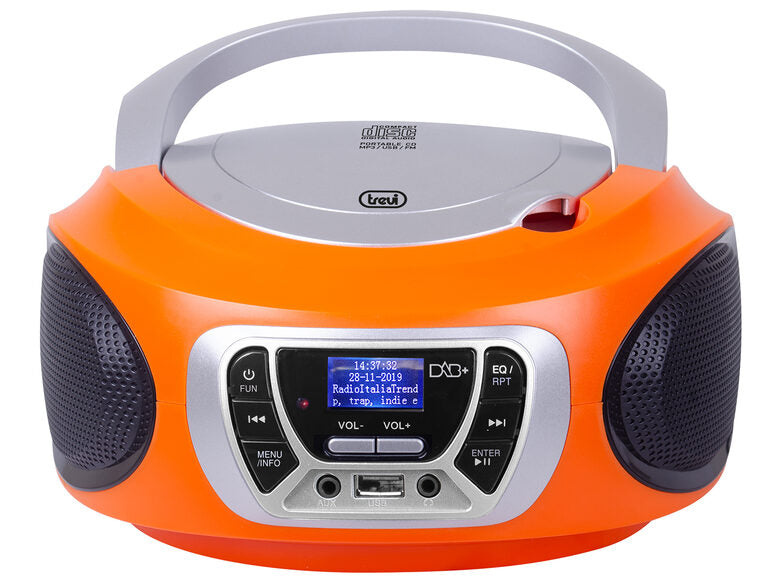 Trevi CMP 510 DAB Digitale Arancione