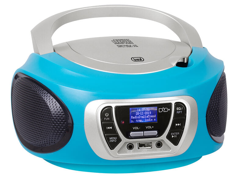 Trevi CMP 510 DAB Digitale Turchese