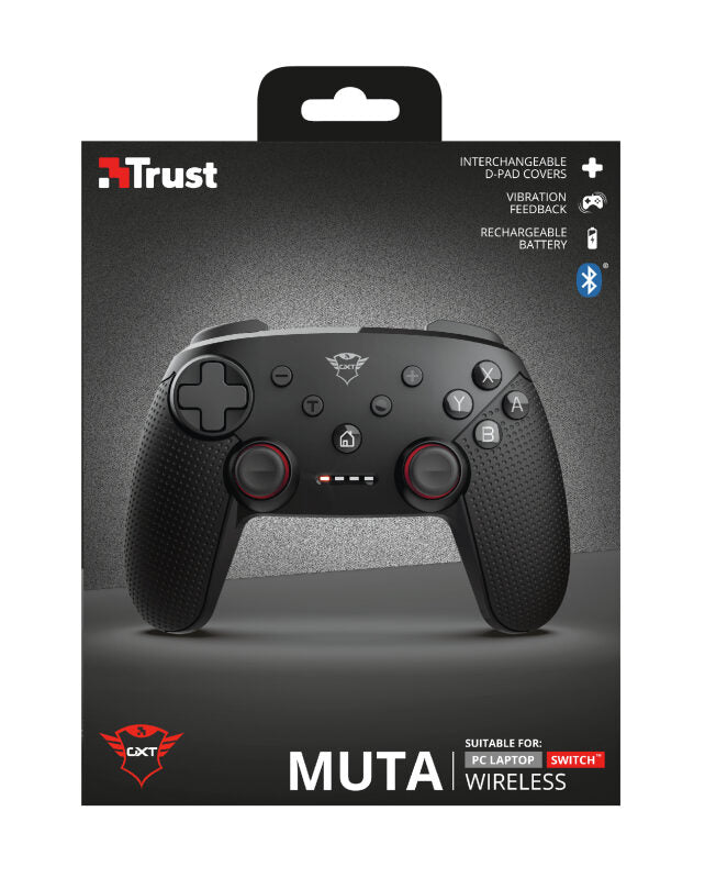 Trust GXT 1230 Muta Bluetooth Gamepad Nintendo Switch, PC