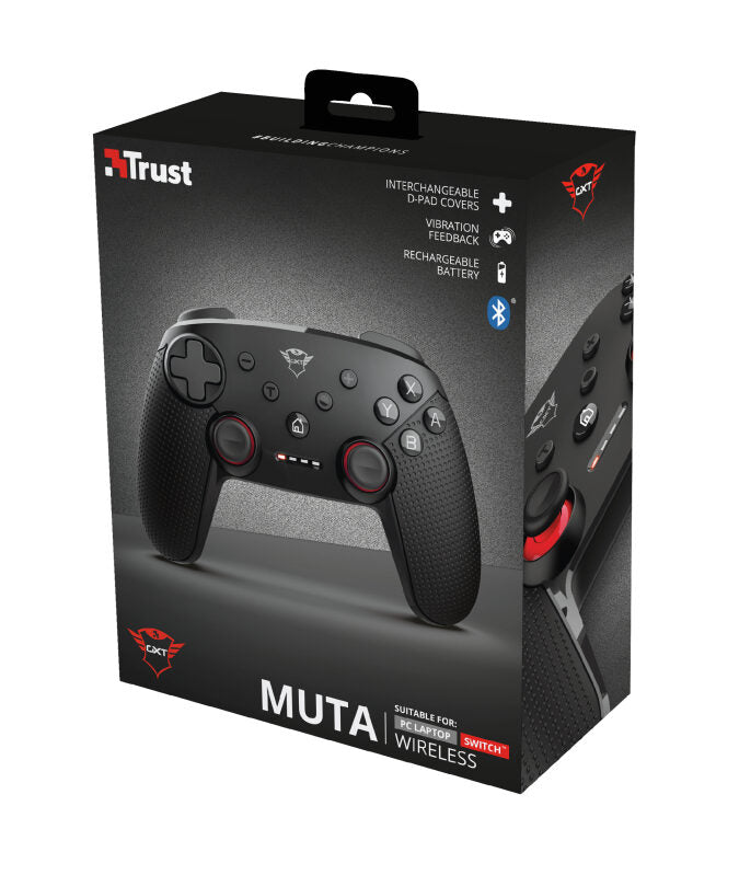 Trust GXT 1230 Muta Bluetooth Gamepad Nintendo Switch, PC