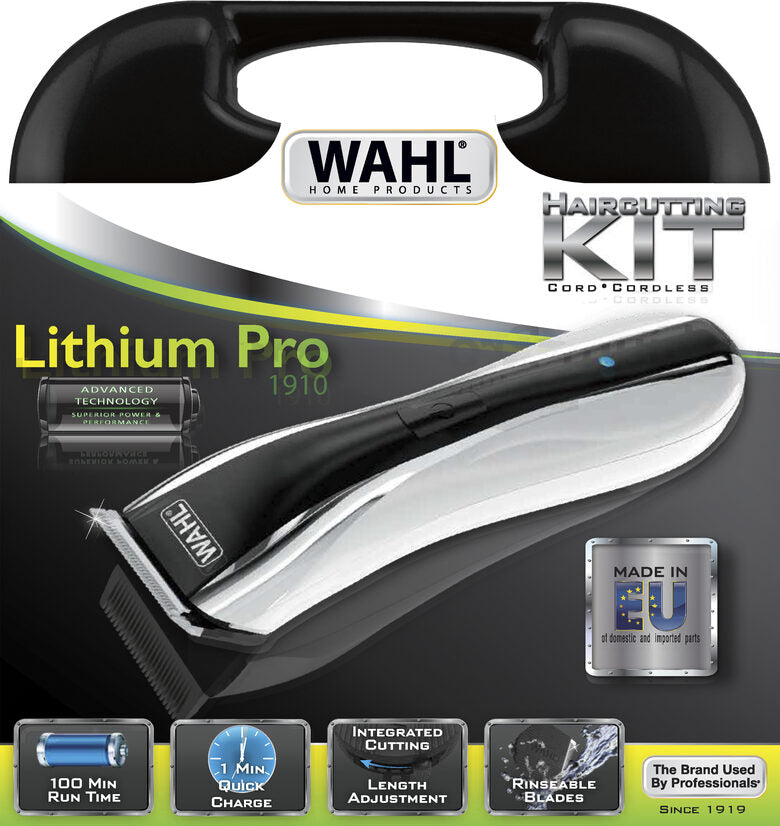 Wahl Lithium LED Pro Nero, Argento