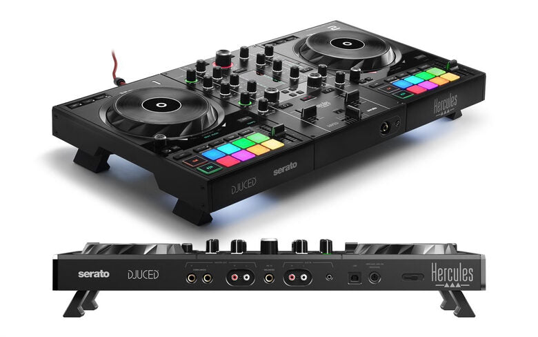 Hercules Inpulse 500 Mixer con controllo DVS (Digital Vinyl System) Nero