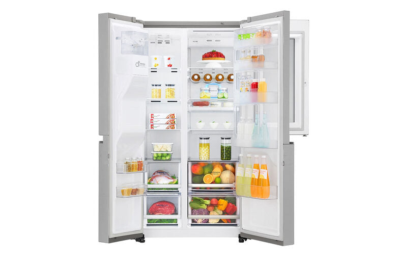 LG GSX960NSVZ frigorifero side-by-side Libera installazione 668 L F Acciaio inossidabile