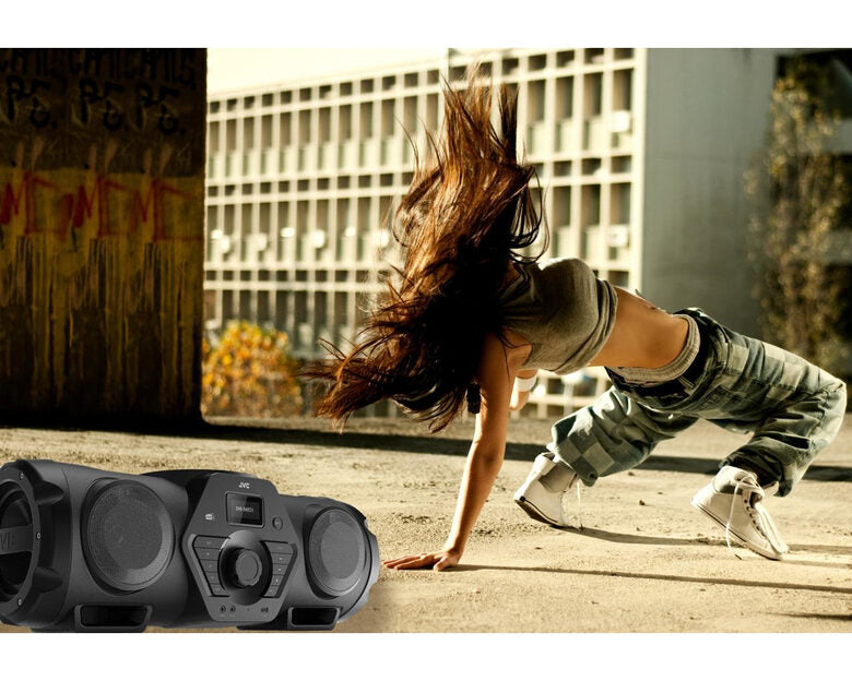 JVC RV-NB300DAB impianto stereo portatile Analogico e digitale 60 W Nero