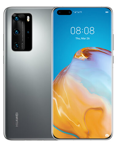 Huawei P40 Pro 16,7 cm (6.58") Dual SIM ibrida Android 10.0 Huawei Mobile Services (HMS) 5G USB tipo-C 8 GB 256 GB 4200 mAh Argento