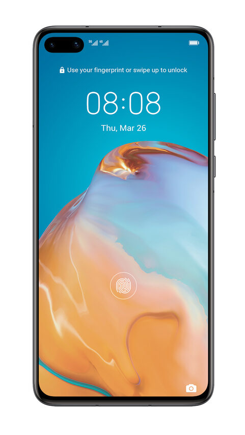Huawei P40 15,5 cm (6.1") Dual SIM ibrida Android 10.0 Huawei Mobile Services (HMS) 5G USB tipo-C 8 GB 128 GB 3800 mAh Nero