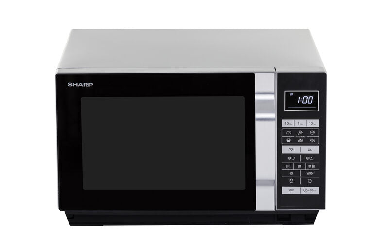 Sharp Home Appliances R860S forno a microonde Superficie piana Microonde combinato 25 L 900 W Argento