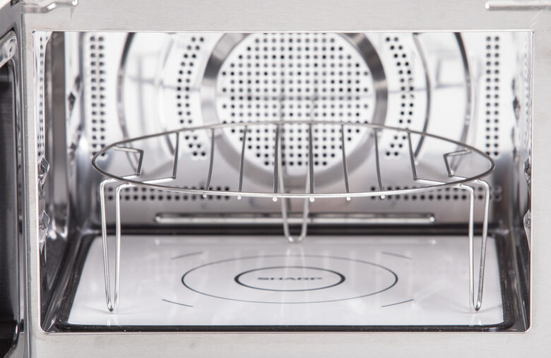Sharp Home Appliances R860S forno a microonde Superficie piana Microonde combinato 25 L 900 W Argento