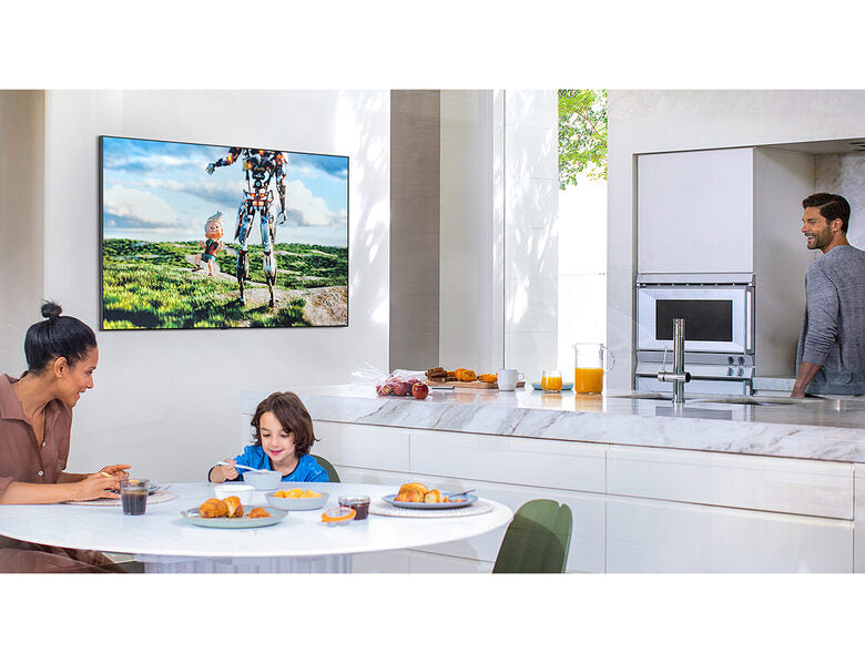 Samsung QE55Q95TAT 139,7 cm (55") 4K Ultra HD Smart TV Wi-Fi Nero, Argento