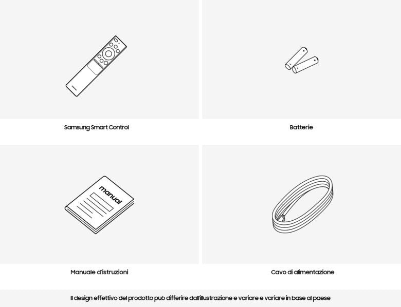Samsung QE65Q95TAT 165,1 cm (65") 4K Ultra HD Smart TV Wi-Fi Nero, Argento