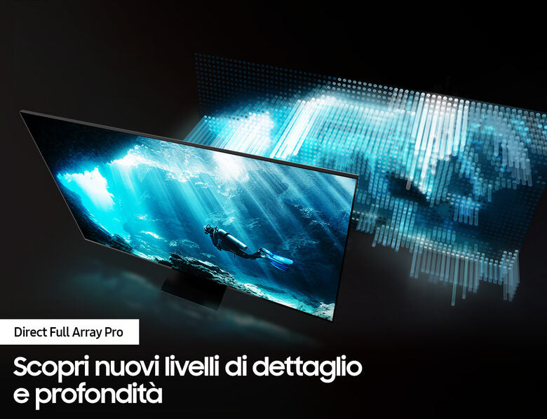 Samsung Series 8 QE65Q800TAT 165,1 cm (65") 8K Ultra HD Smart TV Wi-Fi Nero