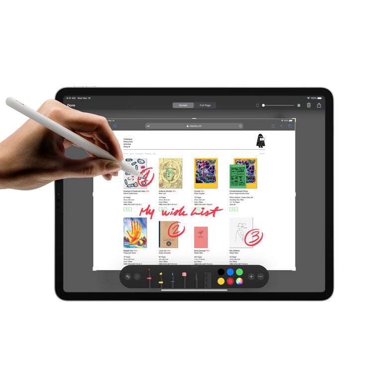 Apple iPad Pro 12.9" (quarta gen.) Wi‑Fi 256GB - Argento