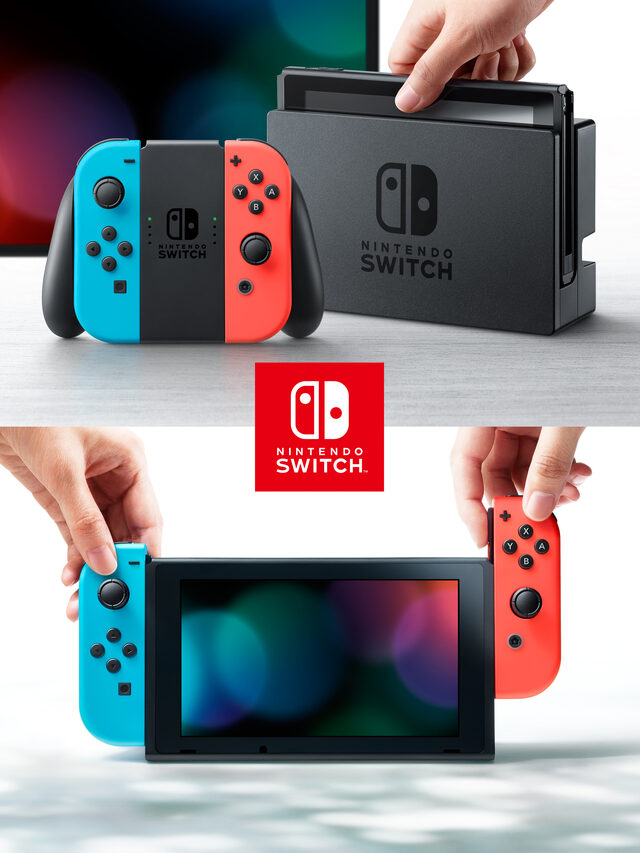 Nintendo Switch Rosso Neon/Blu Neon schermo 6.2 pollici