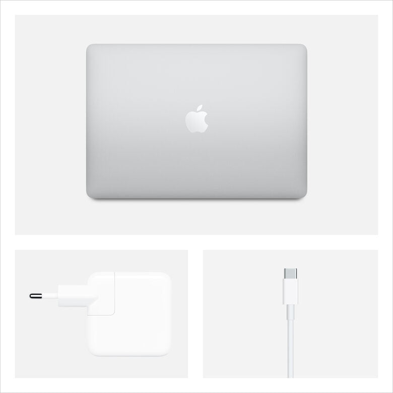 Apple MacBook Air 13" (Intel Core i5 quad-core di decima gen. a 1.1GHz, 512GB SSD, 8GB RAM) - Argento (2020)