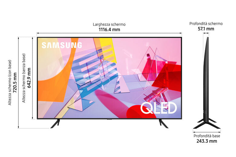 Samsung Series 6 QE50Q60TAU 127 cm (50") 4K Ultra HD Smart TV Wi-Fi Nero