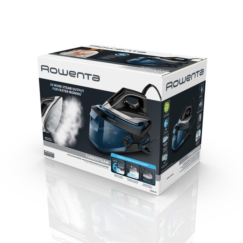 Rowenta TURBOSTEAM Ferro da stiro con generatore di vapore