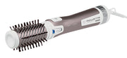Rowenta Brush Activ Premium Care CF9540 Spazzola Rotante e Asciugante per Volume, Doppio Generatore di Ioni, con Setole Naturali, 1000 W, Rosa Cannella/Bianco/Alluminio