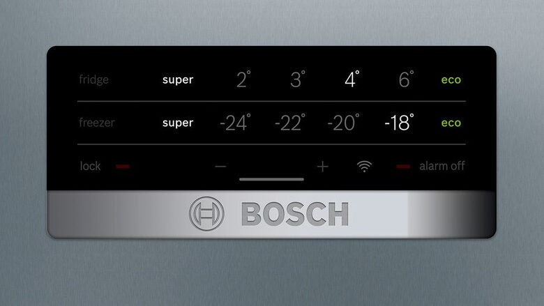Bosch Serie 4 KGN39XIDP frigorifero con congelatore Libera installazione 368 L D Acciaio inossidabile