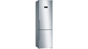Bosch Serie 4 KGN39XIDP frigorifero con congelatore Libera installazione 368 L D Acciaio inossidabile
