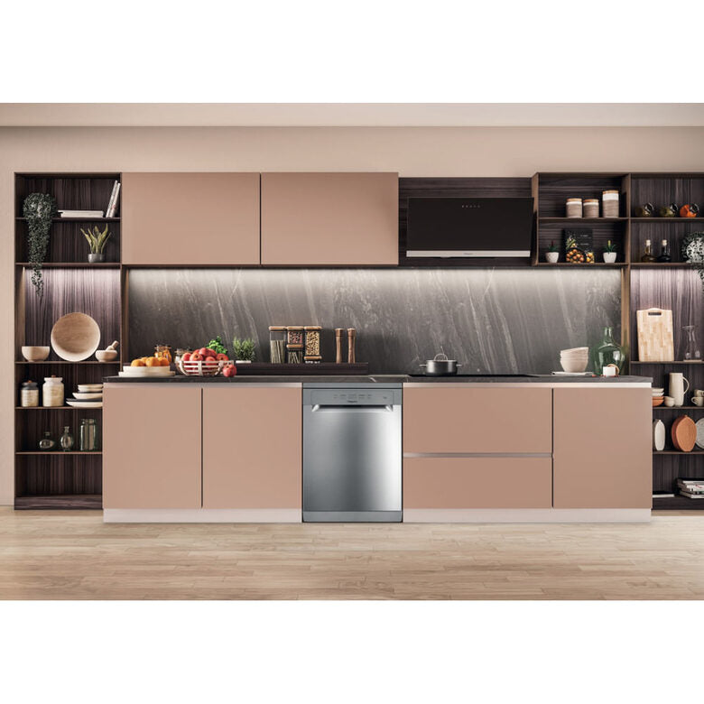 Hotpoint H2F HL626 X Lavastoviglie Libera installazione 14 coperti E