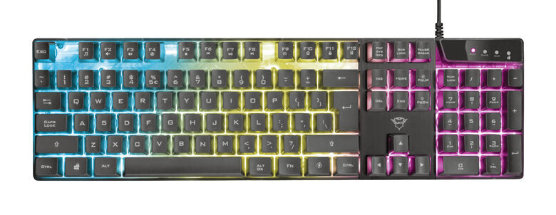 Trust GXT 835 Azor tastiera USB QWERTY Italiano Nero