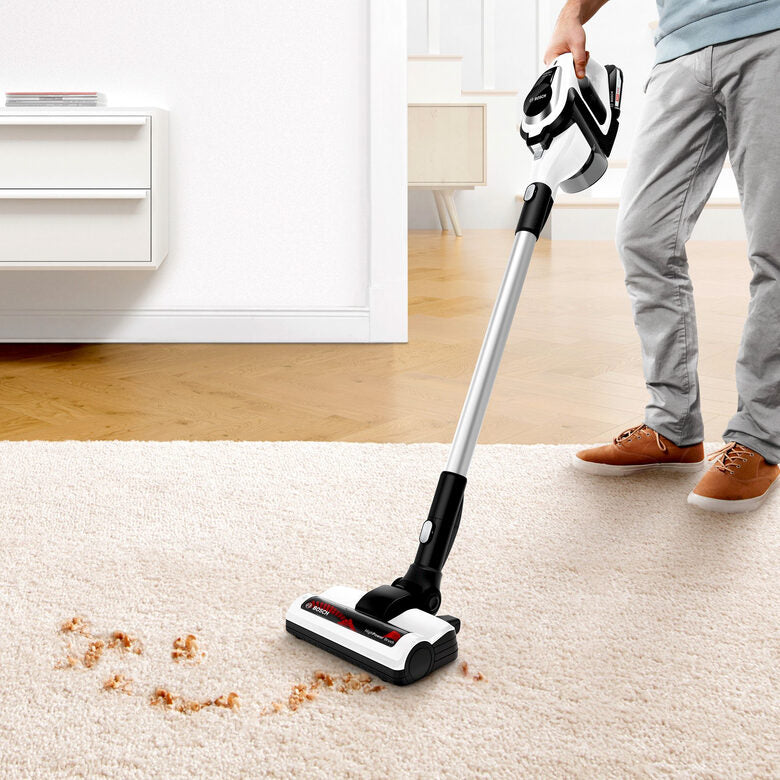 Bosch Serie 8 BBS812PCK aspirapolvere senza filo Bianco Senza sacchetto