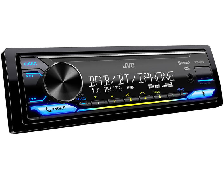 JVC KD-X472DBT Nero 50 W Bluetooth